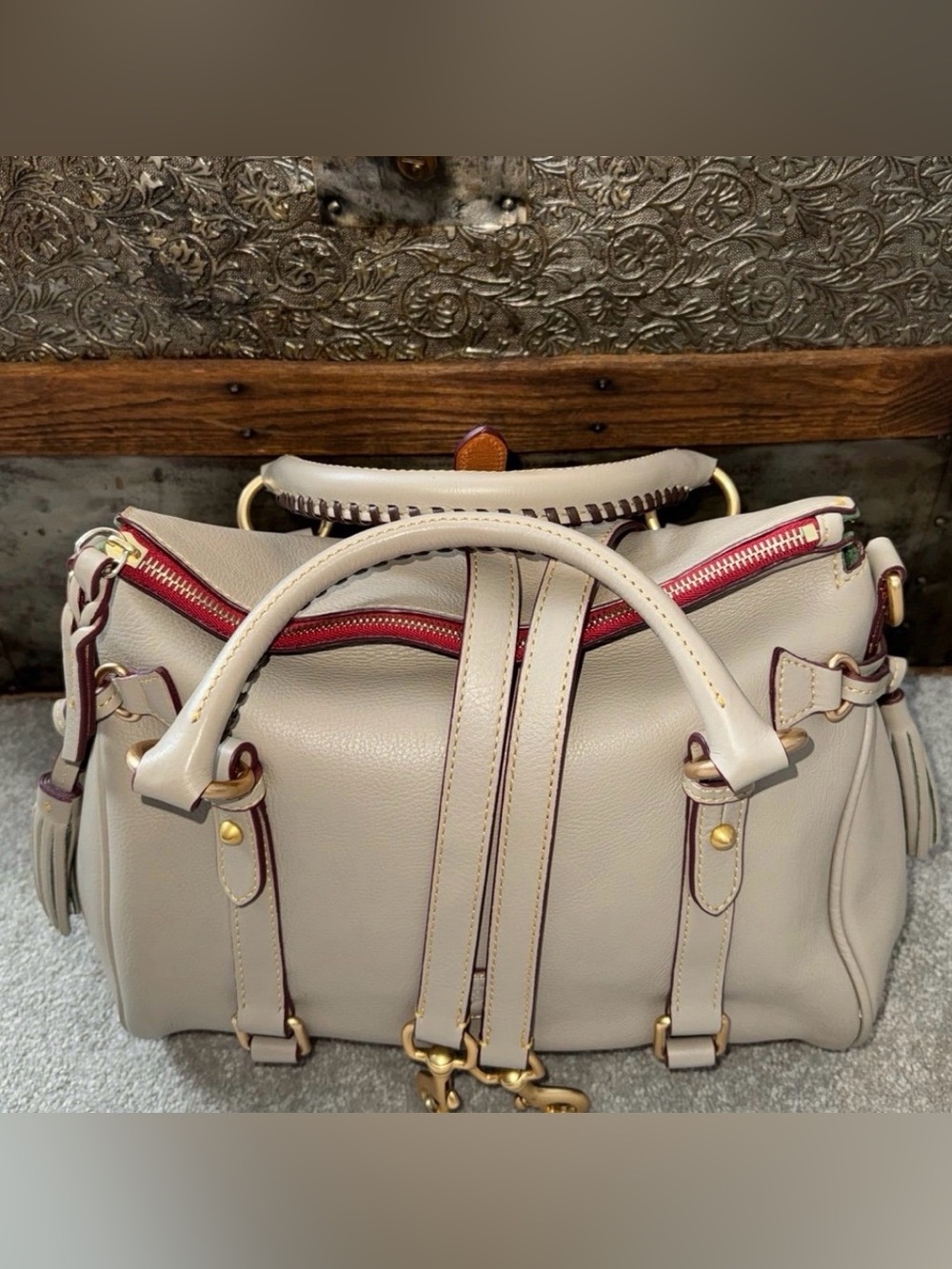Dooney & Bourke Florentine Satchel with Strap